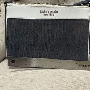 Kate spade Denim crossbody bag